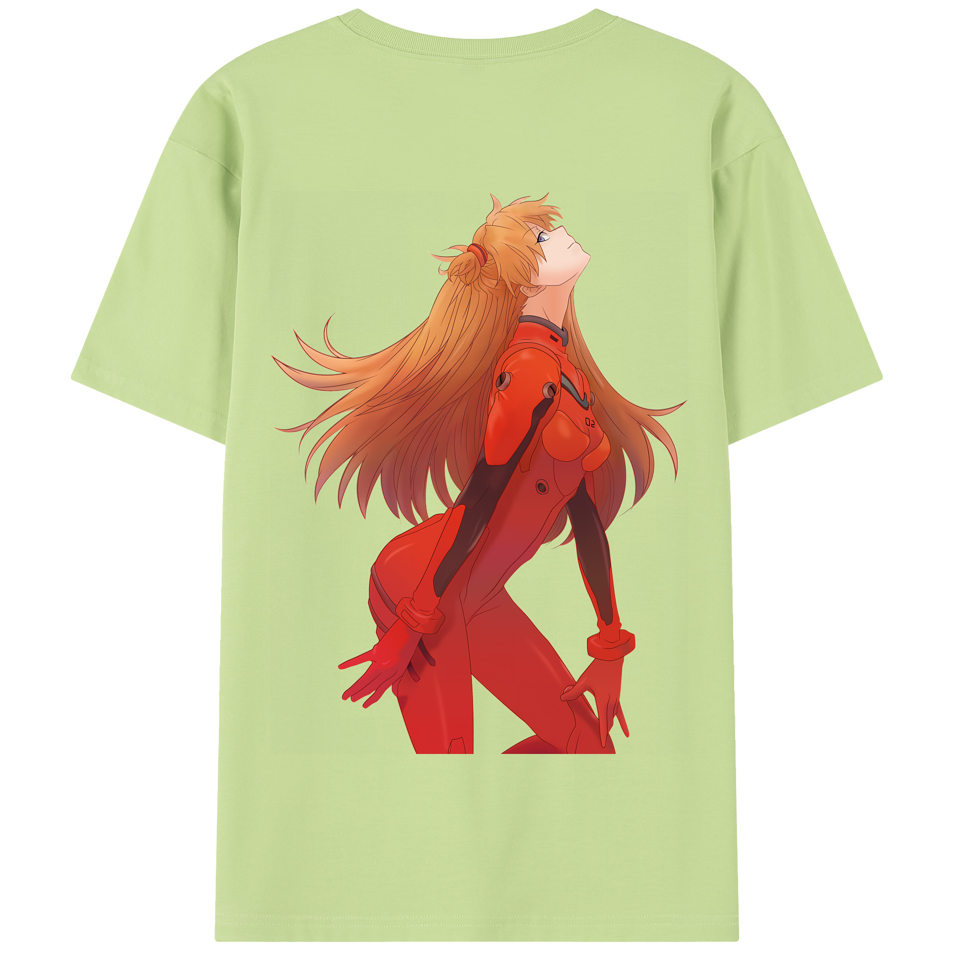 （画像用） EVA 新世紀エヴァンゲリオン 綿100％半袖Tシャツ（背面プリント）